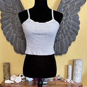 Brandy Melville Ribbed Crop Top